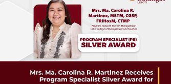 Ms. Carol Martinez - Program Specialist Award